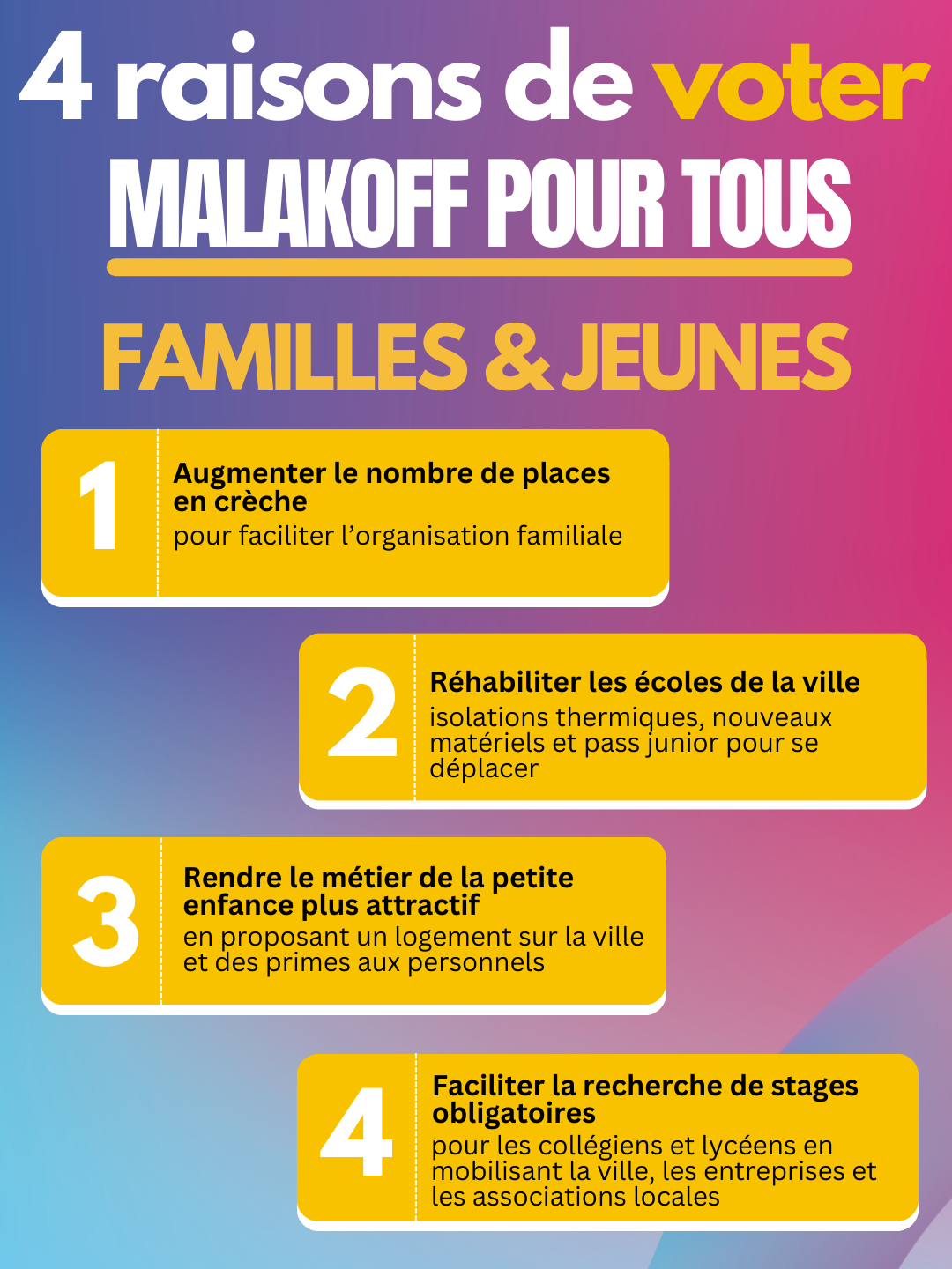 Familles – une ville du bien-être familial