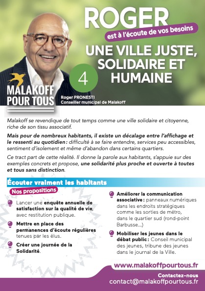 Tract – Solidarité